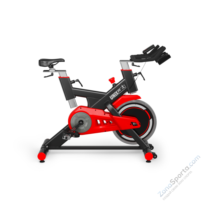 Велотренажер Спин-байк Unix Fit SB-500 Black Велотренажер Спин-байк Unix Fit SB-500 Black