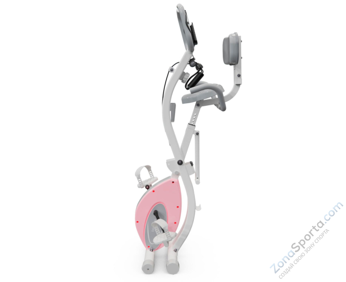 Велотренажер X-Bike DFC DavCreator, бело-розовый Велотренажер X-Bike DFC DavCreator, бело-розовый