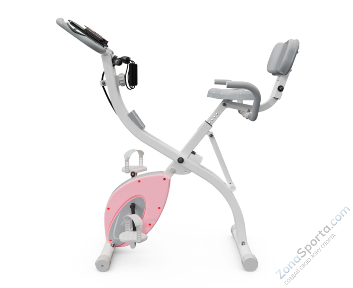 Велотренажер X-Bike DFC DavCreator, бело-розовый Велотренажер X-Bike DFC DavCreator, бело-розовый