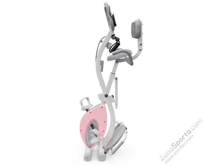 Велотренажер X-Bike DFC DavCreator Max PRO, бело-розовый Велотренажер X-Bike DFC DavCreator Max PRO, бело-розовый