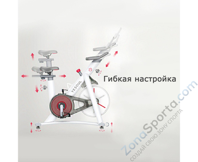 Велотренажер Yesoul BS3-W Велотренажер Yesoul BS3-W