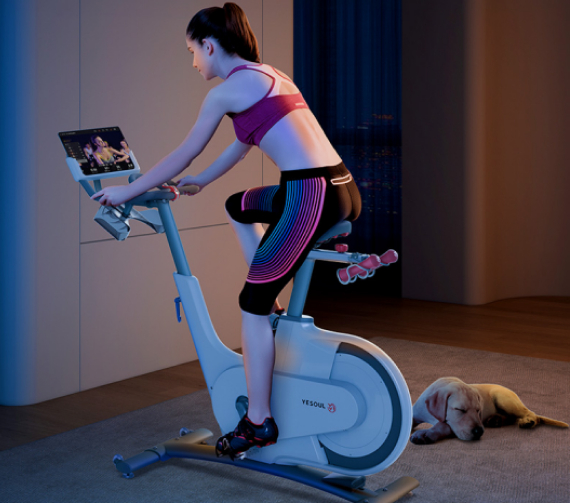 Велотренажер Yesoul Smart Spinning bike V1 белый Велотренажер Yesoul Smart Spinning bike V1 белый