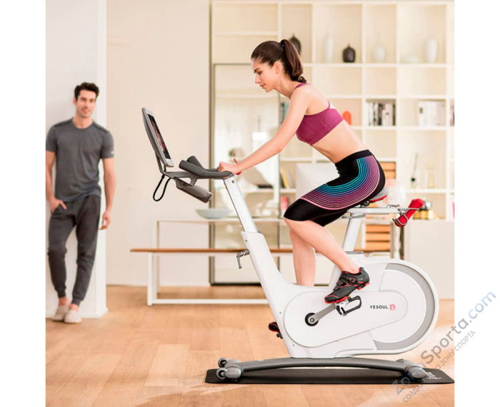 Велотренажер Yesoul Smart Spinning bike V1 Pluse белый Велотренажер Yesoul Smart Spinning bike V1 Pluse белый