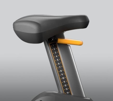 Вертикальный велоэргометр Matrix Performance с консолью Touch Base