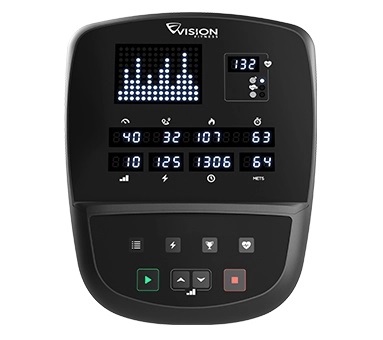 Вертикальный велоэргометр Vision U60 (U60-03) Matte Black Вертикальный велоэргометр Vision U60 (U60-03) Matte Black