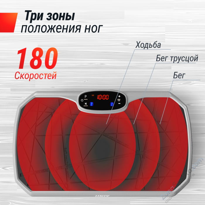 Виброплатформа Unix Fit Edge 2D Grey Виброплатформа Unix Fit Edge 2D Grey
