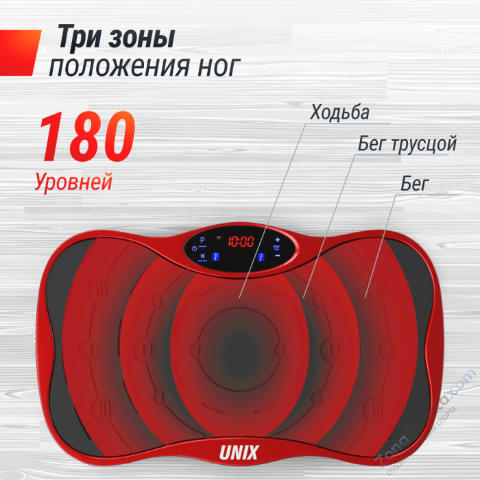 Виброплатформа Unix Fit Intensive 2D Red Виброплатформа Unix Fit Intensive 2D Red