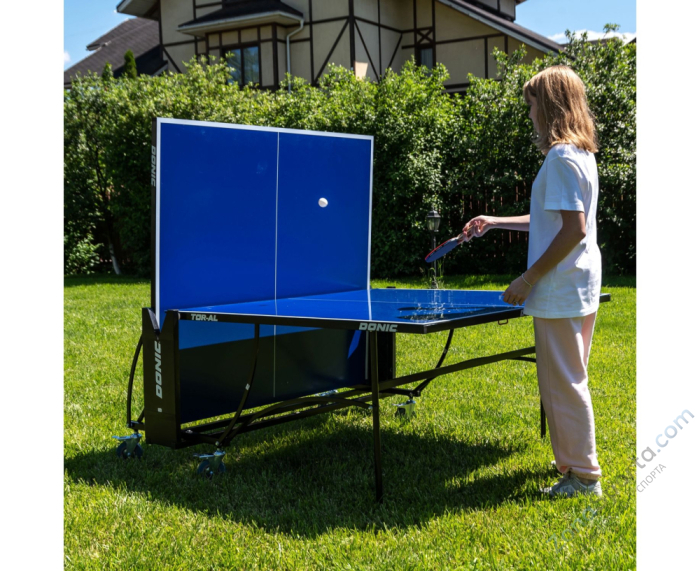 Всепогодный теннисный стол Donic Tornado-AL-Outdoor (синий) Всепогодный теннисный стол Donic Tornado-AL-Outdoor (синий)