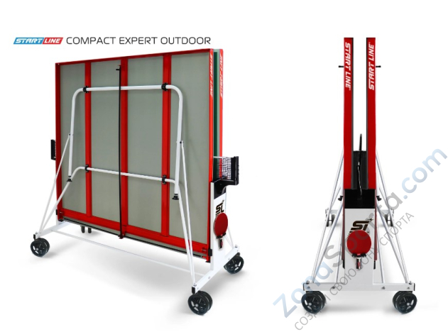 Всепогодный теннисный стол Start Line Compact Expert Outdoor 4 green Всепогодный теннисный стол Start Line Compact Expert Outdoor 4 green