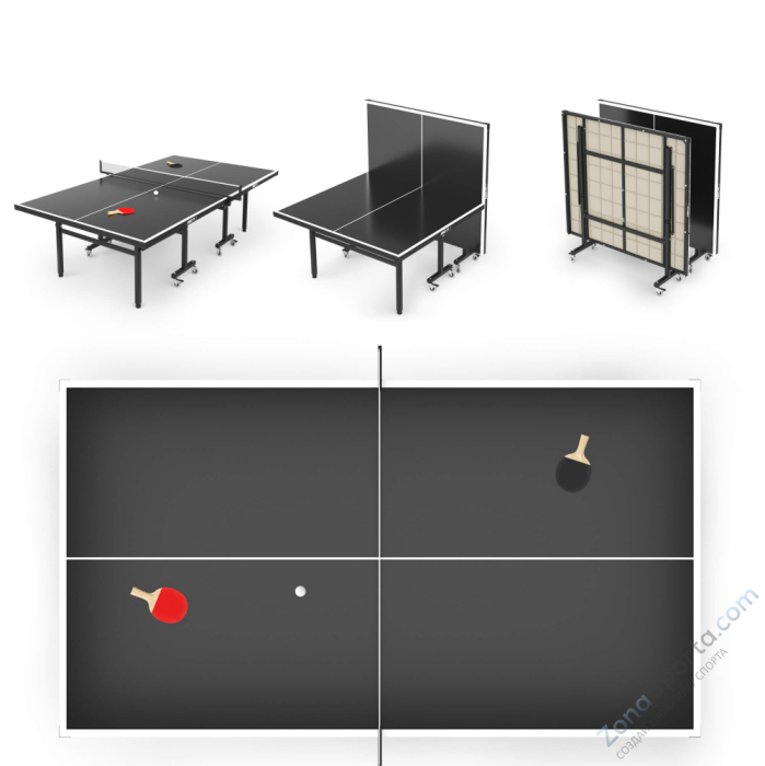 Всепогодный теннисный стол Unix Line outdoor 14 mm SMC (Grey)