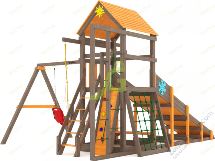 Всесезонная площадка IgraGrad С Fort с сеткой SF2 Всесезонная площадка IgraGrad С Fort с сеткой SF2