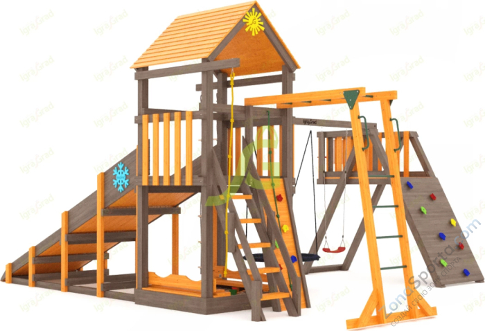 Всесезонная площадка IgraGrad С Gride мод.2 SF1 Всесезонная площадка IgraGrad С Gride мод.2 SF1