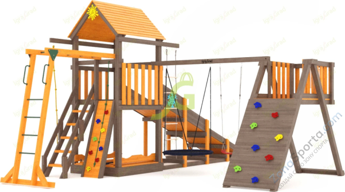 Всесезонная площадка IgraGrad С Gride мод.2 SF1 Всесезонная площадка IgraGrad С Gride мод.2 SF1