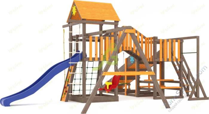 Всесезонная площадка IgraGrad С Мостик 1 SF2