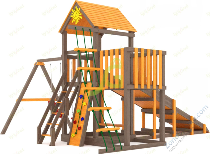 Всесезонная площадка IgraGrad С с балконом SF