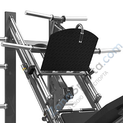 Жим ногами под углом 45 на свободных весах Realleader FM-1024D