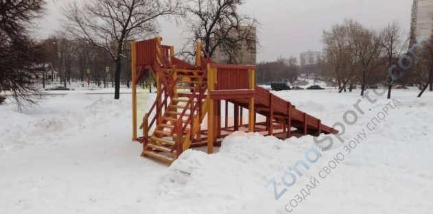 Зимняя горка Савушка Зима 7 Зимняя горка Савушка Зима 7