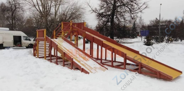 Зимняя горка Савушка Зима 7 Зимняя горка Савушка Зима 7