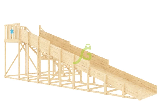 Зимняя горка IgraGrad Snow Fox скат 10 м (мод. 2) без окраски Зимняя горка IgraGrad Snow Fox скат 10 м (мод. 2) без окраски