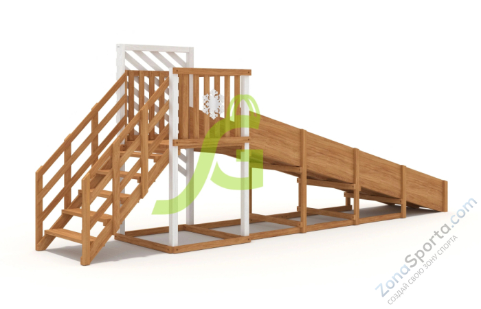 Зимняя горка IgraGrad Snow Fox скат 5 м мод.2 Зимняя горка IgraGrad Snow Fox скат 5 м мод.2