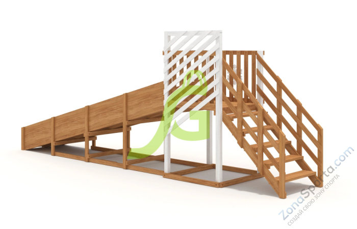 Зимняя горка IgraGrad Snow Fox скат 5 м мод.2 Зимняя горка IgraGrad Snow Fox скат 5 м мод.2