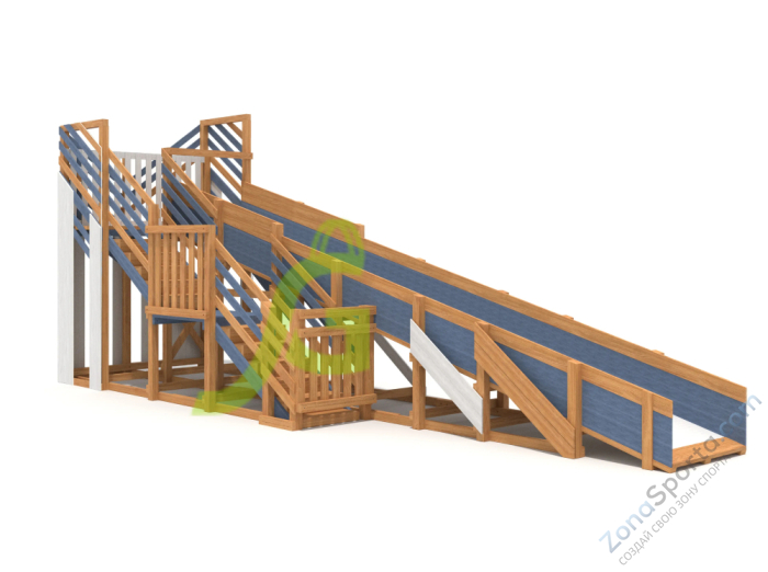 Зимняя горка IgraGrad Snow Fox скат 8 м мод.3 Зимняя горка IgraGrad Snow Fox скат 8 м мод.3