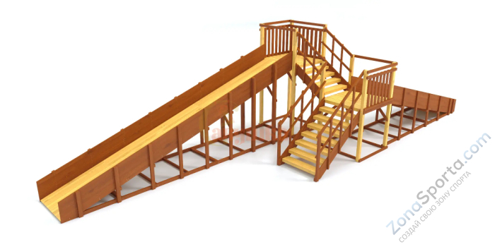 Зимняя горка Савушка Зима 7/1