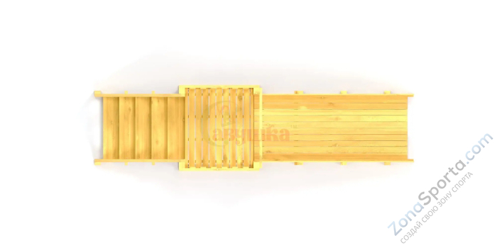 Зимняя горка Савушка Зима Wood-1 Зимняя горка Савушка Зима Wood-1