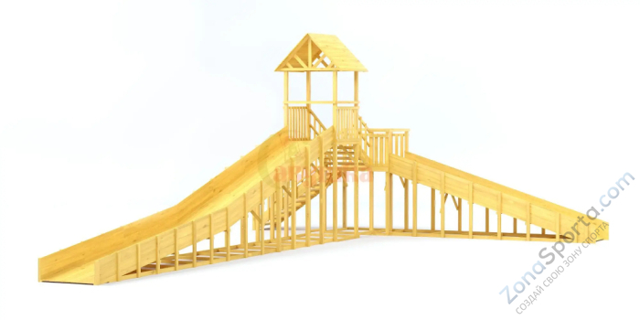 Зимняя горка Савушка Зима Wood 10 Зимняя горка Савушка Зима Wood 10