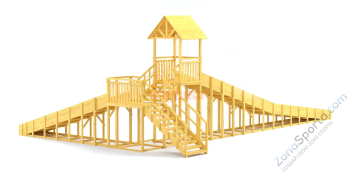 Зимняя горка Савушка Зима Wood 10 Зимняя горка Савушка Зима Wood 10