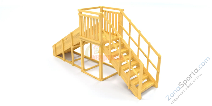 Зимняя горка Савушка Зима Wood-2 Зимняя горка Савушка Зима Wood-2