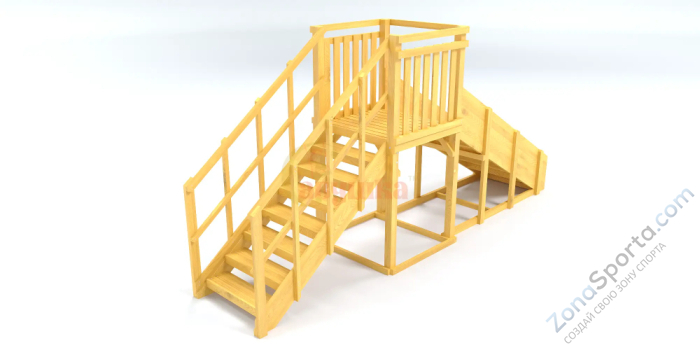 Зимняя горка Савушка Зима Wood-2 Зимняя горка Савушка Зима Wood-2