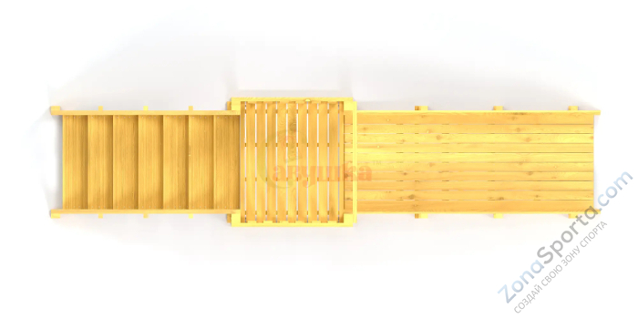 Зимняя горка Савушка Зима Wood-2 Зимняя горка Савушка Зима Wood-2