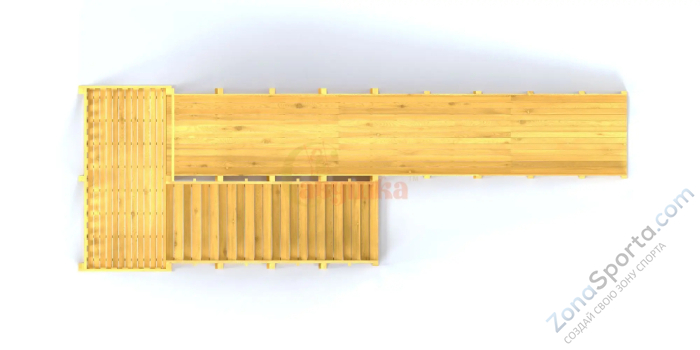 Зимняя горка Савушка Зима Wood-6 Зимняя горка Савушка Зима Wood-6