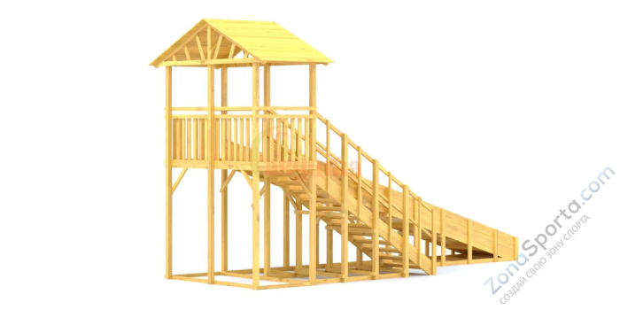 Зимняя горка Савушка Зима Wood 6/1 Зимняя горка Савушка Зима Wood 6/1