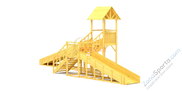 Зимняя горка Савушка Зима Wood 7/3 Зимняя горка Савушка Зима Wood 7/3