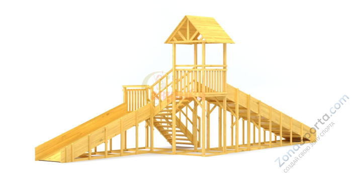 Зимняя горка Савушка Зима Wood 7/3 Зимняя горка Савушка Зима Wood 7/3