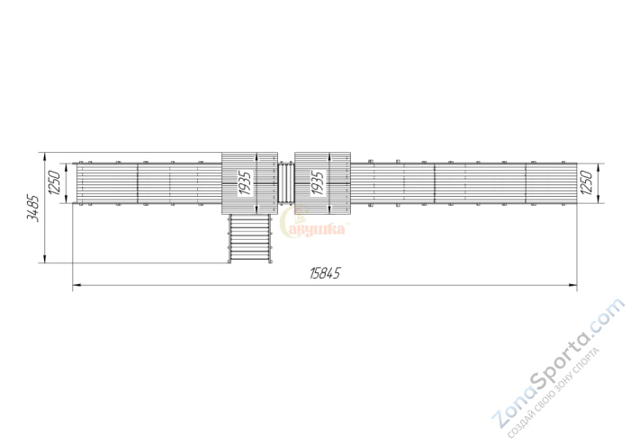 Зимняя горка Савушка Зима Wood 7/4 Зимняя горка Савушка Зима Wood 7/4
