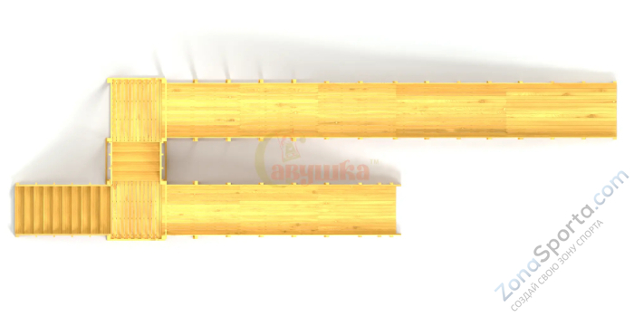 Зимняя горка Савушка Зима Wood-9 Зимняя горка Савушка Зима Wood-9