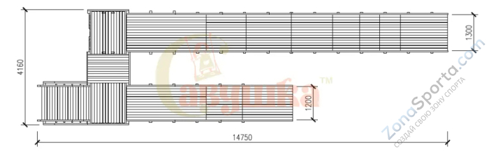Зимняя горка Савушка Зима Wood-9 Зимняя горка Савушка Зима Wood-9