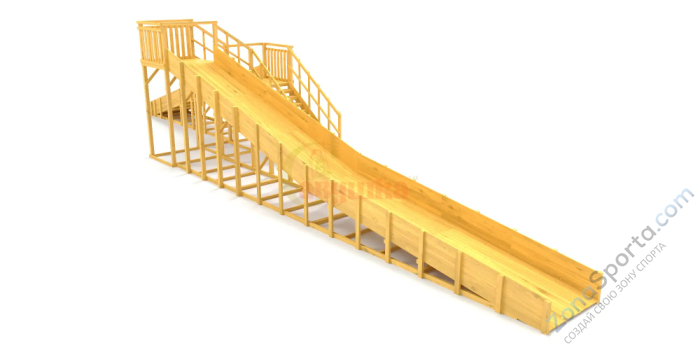 Зимняя горка Савушка Зима Wood-9/1 Зимняя горка Савушка Зима Wood-9/1