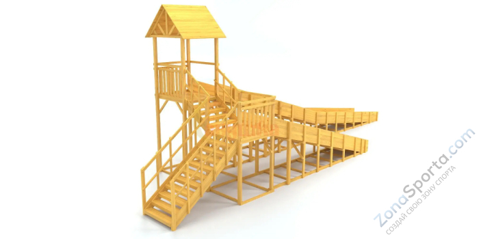 Зимняя горка Савушка Зима Wood 9/2 Зимняя горка Савушка Зима Wood 9/2