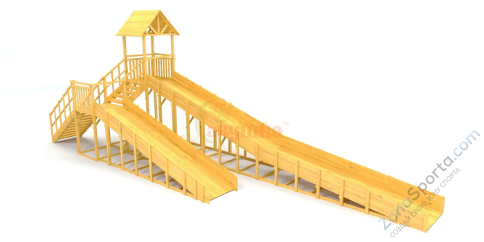 Зимняя горка Савушка Зима Wood 9/2 Зимняя горка Савушка Зима Wood 9/2