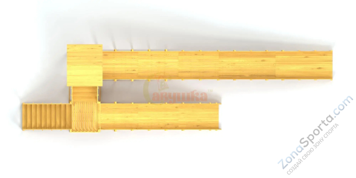 Зимняя горка Савушка Зима Wood 9/2 Зимняя горка Савушка Зима Wood 9/2