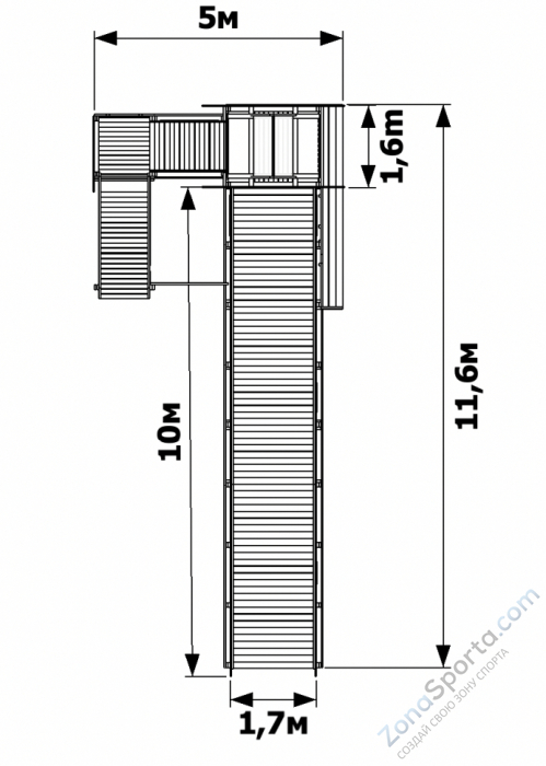 Зимняя горка Sigma 2 Зимняя горка Sigma 2