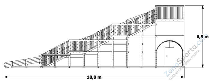 Зимняя горка Вичуга Зимняя горка Вичуга